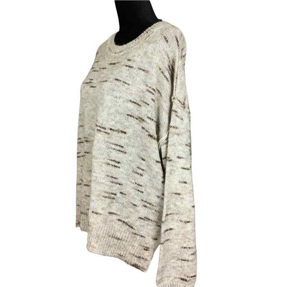 Max Studio Women’s Tan Brown Knit Pullover Sweater Crew Neck Size XL NWOT - Picture 10 of 16